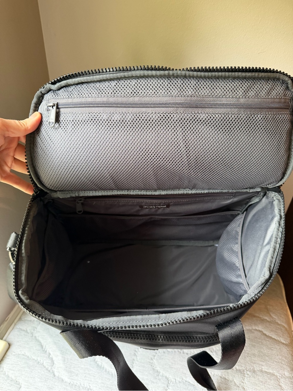 Freshly Picked Black Ebony Seoul Travel Bag